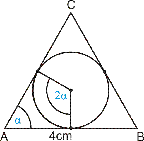 Pole trójkąta równoramiennego