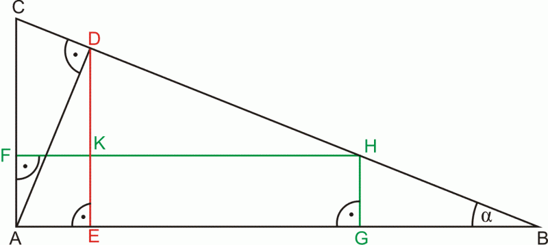 trójkąt prostokątny